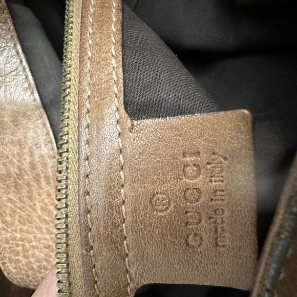 VINTAGE GG Canvas Large New Pelham Shoulder Bag - Picture 11 of 15